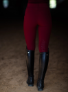Pantalon Elite Knee Grip Dark Bordeaux - Equestrian Stockholm