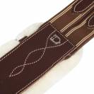 Sangle obstacle cuir mouton synthétique Equestro