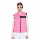 Veste sans manches coupe-vent technique fuschia - Equestro