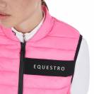 Veste sans manches coupe-vent technique fuschia - Equestro