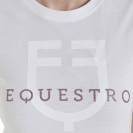 T-shirt ajusté avec logo à paillettes - Equestro