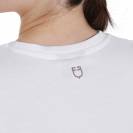 T-shirt ajusté avec logo à paillettes - Equestro