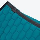 Tapis de selle Geometric Quilted Jumping BLEU CANARD  - CAVALLERIA TOSCANA