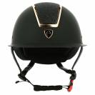 Casque Equi-Thème Glint Mat Noir et Rose Gold