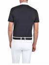 Polo de concours homme Equiline Celicec noir