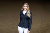 Veste de concours Navy Blue Meadow - Equestrian Stockholm