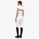 Polo compétition Mesh Jersey WHITE - CAVALLERIA TOSCANA