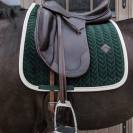 Tapis de selle dressage Velvet Contrast - Kentucky