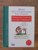 Mini livre bilingue Cheval/français 
