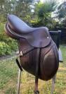 Selle cuir cheval GBS 16.5"