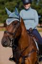 Bonnet anti-mouches STEEL BLUE - Equestrian Stockholm