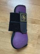 Ensemble de guêtres et protège-boulets mauves BR