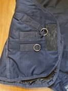 Couverture d'hiver bleu marine Passier