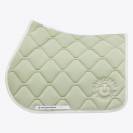 Tapis de selle Orbit Quilted VERT CLAIR - CAVALLERIA TOSCANA