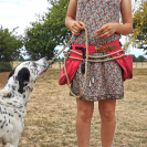 Sac-ceinture Educ+ DOUBLE Education positive Rose Fuchsia