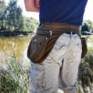 Sac-ceinture Educ + Education Positive Vert Kaki