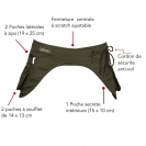 Sac-ceinture CLASSIK DOUBLE MARRON