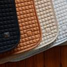 Tapis de selle obstacle en coton Platinum 2023 - Eskadron