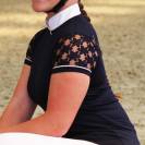Polo de concours femme - Celeste  - Equestre