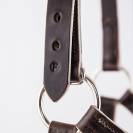 Licol en cuir gamme élevage - Atelier de Pravins