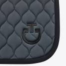 Tapis de selle Circular Quilted GRIS FONCE - CAVALLERIA TOSCANA