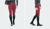 Pantalon X-Design femme Horse Pilot Bordeaux