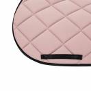 Tapis de selle logo cameo rose/noir - EQUESTRO