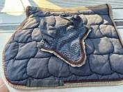 TAPIS GRIS BLEU ENSEMBLE ANNA SCARPATI