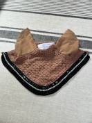 TAPIS CRISTINA SPORT BEIGE ET NOIR