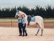 Tapis de selle Equestrian Stockholm - STEEL BLUE