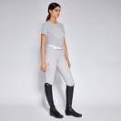 Tee-shirt Double Orbit coton gris- CAVALLERIA TOSCANA