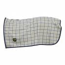 Couvre-reins laine tattersalls - PETITPAS - &Eacute;l&eacute;gance intemporelle