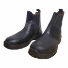 Boots coquées avec élastique 