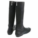 Bottes de trot en cuir noir - Tolteam - &Eacute;lastique arri&egrave;re