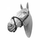 Muserolle crois&eacute;e cuir - Tradition Trot