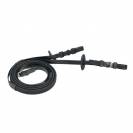 R&ecirc;nes trot mont&eacute; - Zilco - 16 mm avec grips noirs