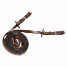 R&ecirc;nes trot mont&eacute; - Zilco - 16 mm avec grips noirs