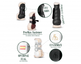 Guêtres antérieurs Gatusos Deluxe mouton synthétique