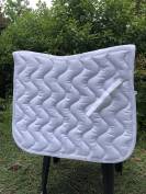 Tapis blanc dressage 