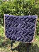 Tapis dressage bleu marine 