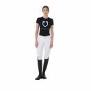 Tee-shirt logo holographique imprimé slim fit - EQUESTRO