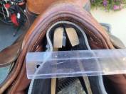 Selle Legacy mixte marron en cuir 17.5