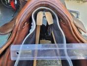 Selle Legacy mixte marron en cuir 17.5