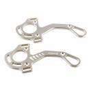 Branches de hackamore courtes en aluminium Jin Stirrup