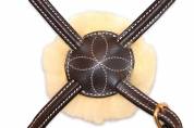 Bridon fancy muserolle mexicaine - HFI - boucles laiton