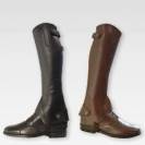 Mini chaps Maestro - cuir lisse rigide
