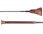 Cravache jumping whip spiral - QHP - 65 cm avec poignée spirale