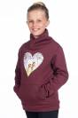 Hoodie dream team bordeaux HKM