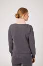 Hoodie jade rose et gris Horze