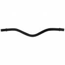 Frontal cuir lisse noir - Horka - cuir de vache